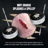 Professional Grade Scar Wax - SFX Makeup Kit for Halloween Prosthetics, Cosplay and Theatre Productions - Cruelty-Free & Vegan-Friendly Fake Scar Special Effects Makeup - 50g - Splashes & Spills