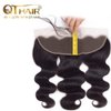 QTHAIR 12A Brazilian Virgin Body Wave Hair Hair Bundles/Closure/Frontal 100% Unprocessed Brazilian Virgin Human Hair Extensions Body Wave Hair (12", 13x4 Frontal)