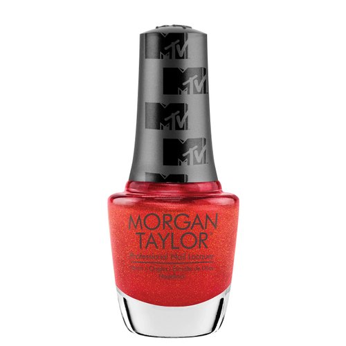 Morgan Taylor MTV Nail Lacquer (Total Request Red) Red Nail Polish, Finger Nail Polish, Long Last...