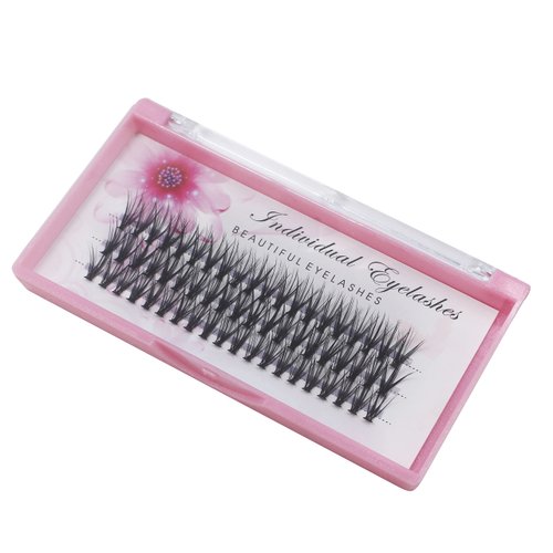 Bodermincer 20D 0.07mm Thickness 8-22mm To Choose Grafting False Eyelashes False Eyelashes Individual Natural Long Mink Fake Eyelashes Extension Handmade (16mm)