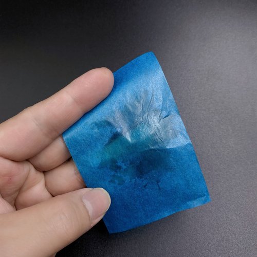 manqianxun Premium Oil Blotting Paper Sheets, Translucent, Soft Face Blotting Paper Stay Skin Fresh and Smooth, for Facial Skin Care & Make Up(Blue) (1)