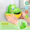 Diyfrety Baby Bath Toys,Light-Up Bath Toys Bath Bubble Machine Automatic Bubble Maker Bath Toys for Kids Ages 1-3 4-8 Toddler Bath Toys Dinosaur Toys for Kids 3-5 for Kids