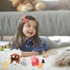 Beupy Cat Figures Playset Toy 40 Pack Pet Pretend Play Toys Realistic Cat Figurines Toys Plastic Cat Care Role Play EduDogional Learning Playset Home Party Supplies Cake Toppers (cat)