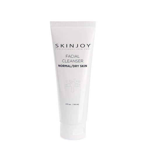 Skinjoy Facial Cleanser for Normal and Dry Skin, Gentle Face Wash, Makeup Remover, Gluten-Free Paraben-Free Sulfate-Free Cleanser Face Wash - 4 fl oz