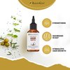 RootsGro 100% Natural Hair Oil Blend of 30 Oils, Rosemary Oil, Olive Oil, Jojoba Oil & More- Strengthens and Nourishes Hair Scalp | 4 ounce