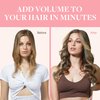 GOO GOO Clip in Hair Extensions Real Human Hair, Remy Human Hair Extensions Clip ins for Women, Natural Human Hair, 16inch 120g 7Pcs, 2/6/18 Balayage Brown to Dirty Blonde