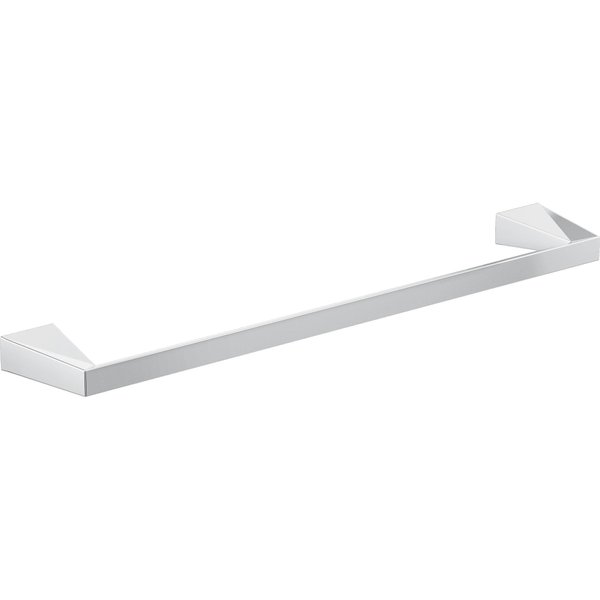 Delta 74318 Trillian 18 in. Wall Mount Towel Bar Bath Hardware Accessory in Polished Chrome