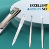 Nail Clippers for Men, Vepkuso Toenail Clippers for Thinck Nails Professional Fingernail Clippers Cutter for Women,Seniors,Adult
