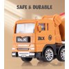 Construction Toy Trucks for Todder Boys, Vehicles Set of Dump Truck, Cement Mixer & Accessories, Ideal Birthday Toddler Car Toys Christmas Stocking Stuffer Gift 3 4 5 Year Old Toddler Boy Children