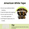 Remy Tape in Extensions Curly Human Hair Extensions 20 Pieces 50 Gram for Women, Jerry Curly Tape in Human Hair Extensions Real Human Hair Brown to Medium Auburn Tape on Extensions 24 Inch