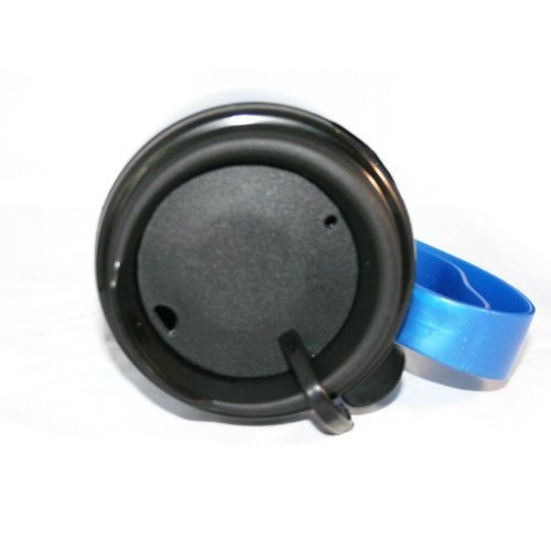 GAMA Electronics 2 Insulated ThermoServ Coffee Mugs 16 oz. Blue