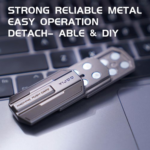 INNÔPLUS Fidget Slider, Fidget Toys Adults Metal Magnetic Fidgets Desk Toys, Cool EDC Gadgets Anxiety Stress Relief Toys, ADHD Tools for Adults, Mens Gifts for Him & Dad, Boyfriend