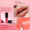 Ofanyia Hydrating Lip Oil, Nourishing Tinted Lip Oil, Plumping Lip Oil, Non-Sticky Long Lasting Lip Oil Lip Gloss, Transparent Lip Oil Tinted for Lip Care and Dry Lip (04# jam)
