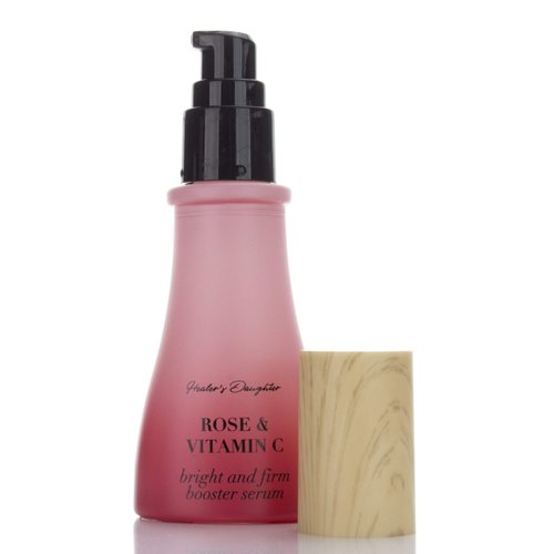Healers Daughter Rose & Vitamin C Serum (1.5 FL oz). Brightening serum w/Vitamin C, Hyaluronic Acid, Manuka Honey, Bulgarian Rose helps firm skin & improve the appearance of Wrinkles & Dark Spots.