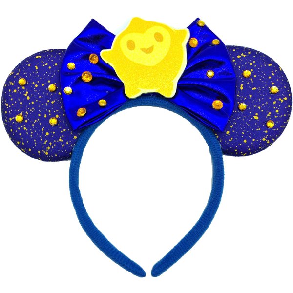 ZHENNAN Mouse Ears Headbands for Women, Glitter Star Ears Headbands, Cute Wish Costume Cartoon Themed Events Birthday Party Decorations Hair Accessoires