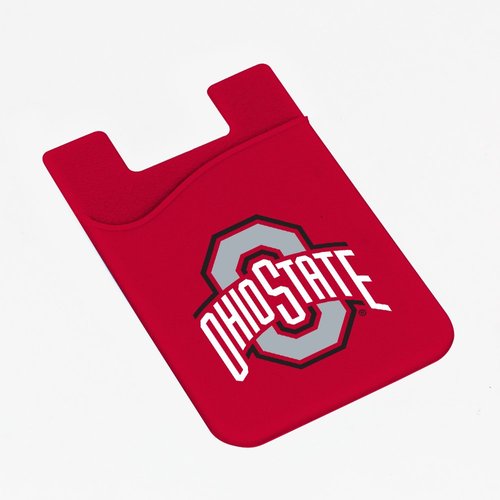 Silicone Credit Card Keeper/Phone Wallet (Ohio State Buckeyes)