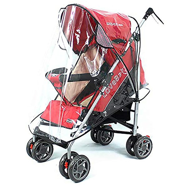 FASOTY Stroller Rain Cover Universal Waterproof Baby Stroller Cover, Rain Cover for Stroller, Jogging Stroller Rain Cover, Pushchairs Stroller Weather Shield for Wind Snow Dust, Ventilation Clear