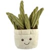 Giftable World 12 Inch Plush Pet Toy Aloe Vera Plant with Squeaker & Crinkle Dog Chew Toy