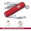 Victorinox Rally Swiss Army Knife, Compact 9 Function Swiss Made Pocket Knife with Magnetic Phillips Screwdriver, Bottle Opener and Key Ring – Red