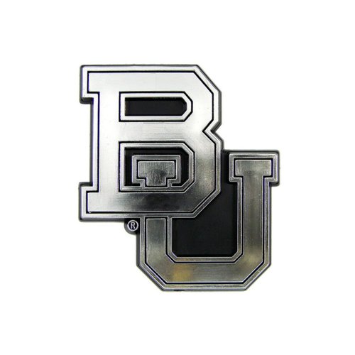 FANMATS 60329 Baylor Bears Molded Chrome Plastic Emblem