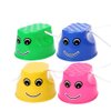 NUOBESTY Bucket Stilts Kid Walking Cups: 4pcs Kids Stepper Toy Walking Stilts Children Stepper Toy Plastic Balancing Stilts for Children Balance Ability Training Developing Toy Mixed Color