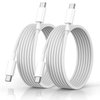 Husday USB C to USB C Cable, New Nylon USB C Charger Cable (6ft, 2Pack), Type C 60W(3A) for USB C Smartphone Devices