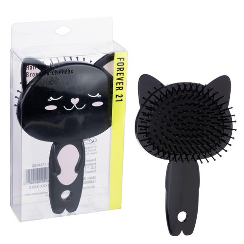 Forever 21 Hairbrush - 1pc Cute Animal Character Hairbrush, Comfort &amp; Control Cushion Hair Brush ...