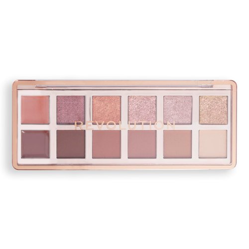 Revolution Beauty, The True Icon Bronze Eyeshadow Palette, 12 Ultra-Pigmented Matte & Shimmer Finishes & Shades, Long-Lasting & Blendable, Vegan & Cruelty-Free, 3.53 oz
