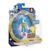 Sonic The Hedgehog 4-Inch Action Figure Modern Sonic with Yellow Chaos Emerald Collectible Toy