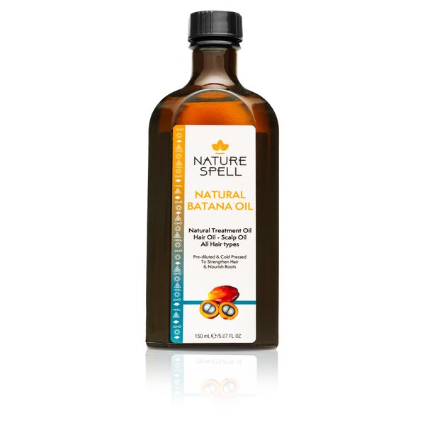 Nature Spell Batana Oil For Hair Growth, 100% Pure Cold Pressed Batana Oil From Honduras, Pre-Diluted Hair Growth Oil Suitable For All Hair Types, 5.07 Fl Oz