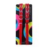 Set of 4 Hair Sticks Hair Chopsticks with Butterflies for Women - Red