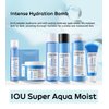 WELCOS IOU Super Aqua Moist Liquid Cleansing Foam | Long-Lasting Hydrating, Soothing & Nourishing w/Hyaluronic Acid | Hydrating Bomb | Korean Skin Care | 500ml / 16.9 Fl. oz