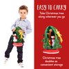 Singing Christmas Tree Plush Set | Includes 4 Soft Plush Ornaments with Plush Christmas Tree Shaped Carrier | Toy Christmas Tree | Singing Christmas Toys | Great Gift for Babies and Toddlers
