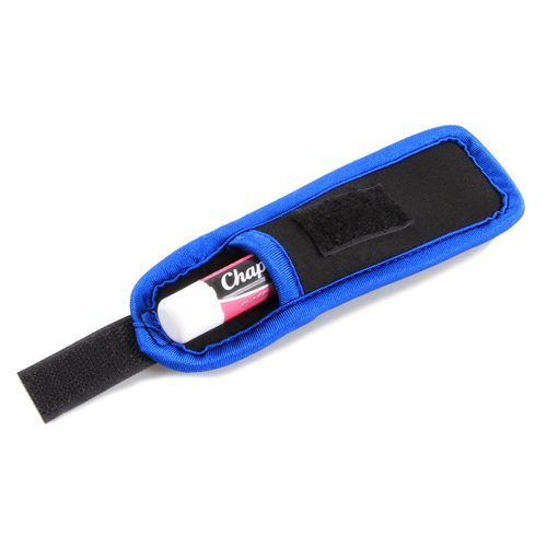 CASEMATIX Lip Balm Holder – Clip on Neoprene Chapstick Pouch Easily clips onto Backpack or belt for Convenient Travel and Storage - Carabiner Included