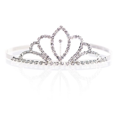 Anderson's Chelsey Tiara, Rhinestone Wedding, Prom, Pageant Tiara, Queen Or Princess Tiara For Prom, Homecoming, Pageant, Wedding, School Dance, Award, Costume, Party, Event