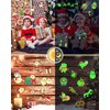 260 Styles Luminous Christmas Tattoos Party Favors for Kids, Christmas Goodie Bag Stocking Stuffers Temporary Tattoos, Christmas Classroom Gifts Treats Party Games Supplies for Kids Boys Girls