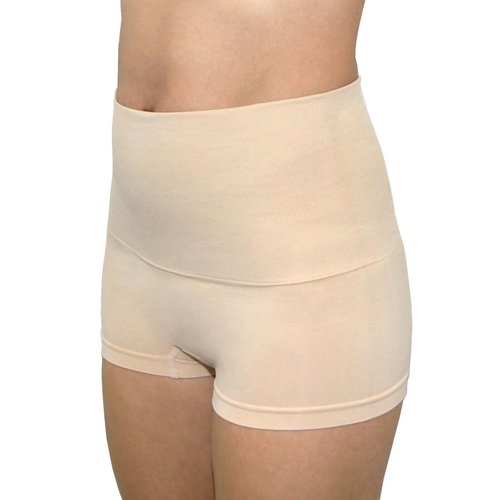 Leading Lady Women's Shapewear Boyshorts with Tummy Control, Naturally Nude, 2X