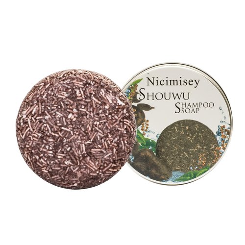Nicimisey Solid Shampoo Bar - Natural Darkening, Hair Loss Treatment & Regrowth for Men & Women