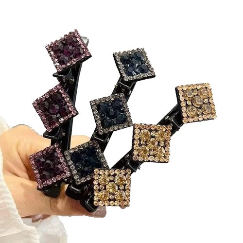 Braided Hair Clips for Woman, Hair Clips Hair Accessories for Women Hair Barrettes for Women and Girls Hair Barrettes Hair Accessories for Girls Christmas Gifts for kids Woman Girls