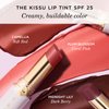 The Kissu Lip Tint SPF 25 - Plum Blossom | Hydrating Tinted Lip Sunscreen, 0.14 oz