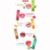DISAAR Beauty Lip Balm Nourishing Lipstick Waterproof Moisturizing Hydrating Color Changing Aloe Vera Strawberry Avocado Argan Oil Vitamin С 4 ML - 5 PCS