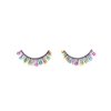 PaintLab Synthetic Lashes, Multi-Flower, Reusable False Eyelashes with Lightweight Band, Fun Look for Kids, Teens & Women, 1 Pair