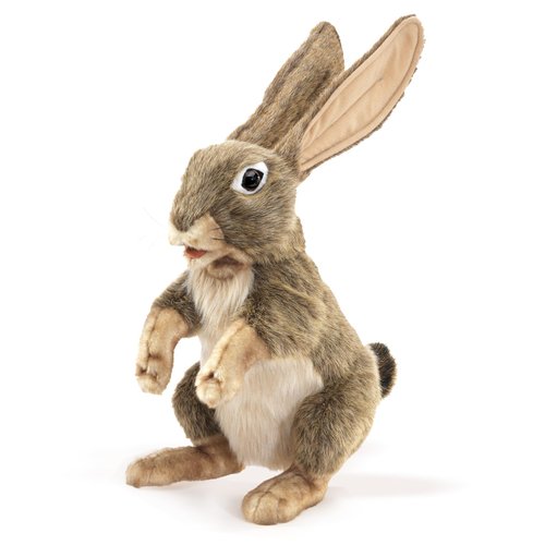 Folkmanis Jack Rabbit Hand Puppet