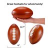 CIGOCIVI 6.7'' Foam Footballs Toys for Boys 6-15 Years Kids, Football Party Favors Christmas Xmas Birthday Gifts, Cool Boy Toys (1-Pack)