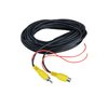 Scosche RCAV25TW 25 Ft. Backup Camera Cable - Rear View Reverse Parking Cam RCA Video & Audio Connector, Extension Cord for Car, Truck, SUV, Trailer, Surveillance Cameras and More