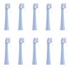 CILGEWH Replacement Toothbrush Heads 10 Pack Compatible with Colgate Hum Connected Smart Battery Electric Toothbrush Head, Blue