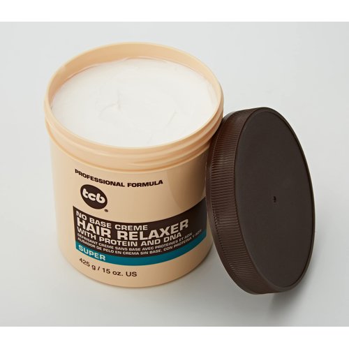 TCB No Base Creme Hair Relaxer with Protein and DNA Super 15.oz