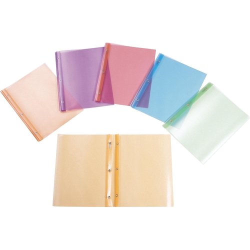 Filexec Report Covers, Letter, Assorted Colors (50052-6790), Pack of 12
