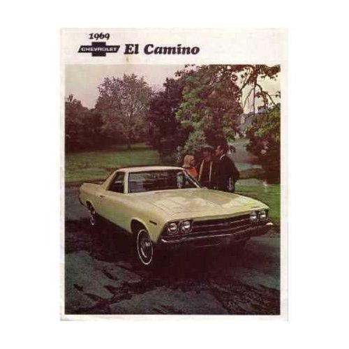 1969 CHEVROLET EL CAMINO Sales Brochure Literature Book