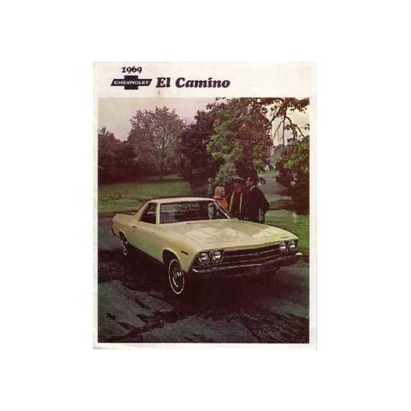 1969 CHEVROLET EL CAMINO Sales Brochure Literature Book